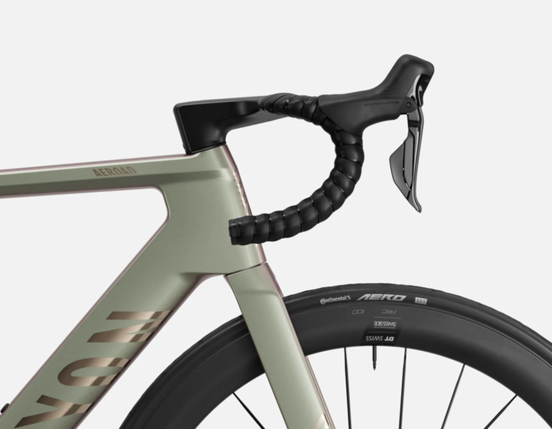 Configured Canyon performance bicycle